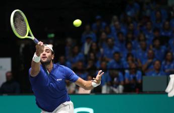 Coppa Davis, Berrettini batte Van de Zandschulp e Italia Olanda 1 0