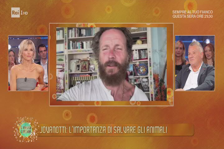 Jovanotti racconta a Francesca Fialdini la speciale amicizia con Alberto Brandi, il veterinario ‘angelo’ degli animali