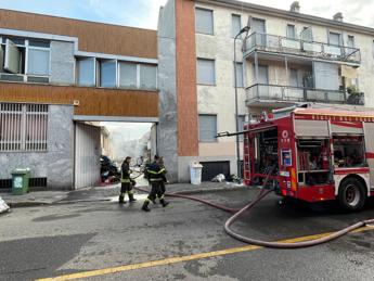 Incendio Milano 