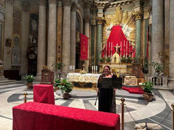 Esibizione del mezzosoprano Alessandra Ragusa alla Festa di San Pio da Pietrelcina