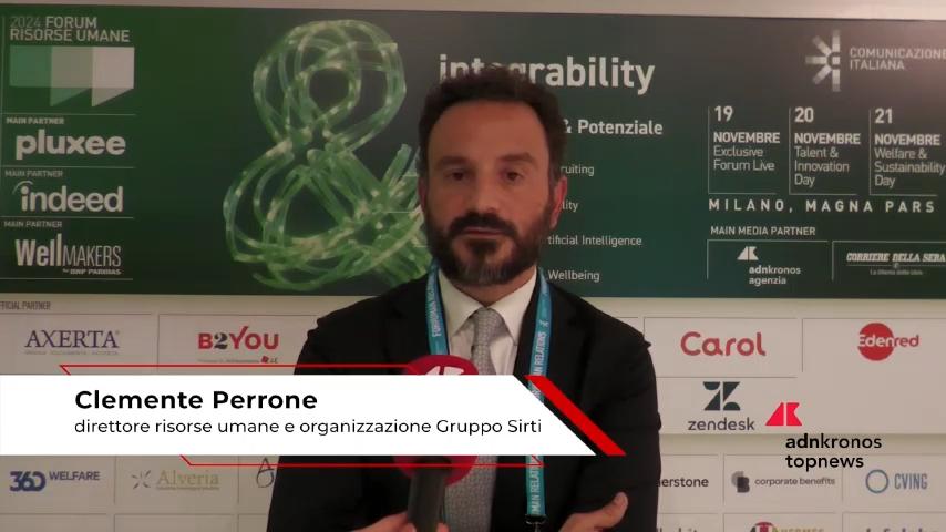 Forum risorse umane, Perrone (Sirti): “Ai cambierà il 50% dei lavori ma è anche grande opportunità”