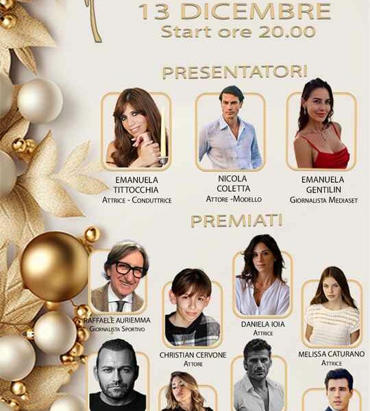 Fashion Gold Christmas 2024: Moda, spettacolo e premi a Villa Cimmino