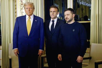 Ucraina, Trump Zelensky Macron: vertice a Parigi