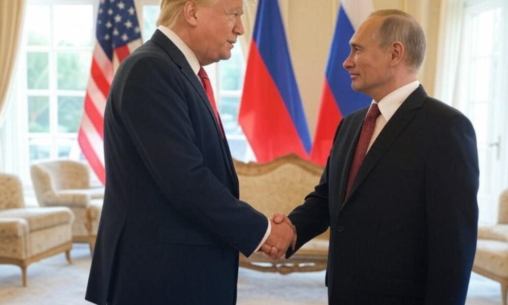 Donald Trump annuncia l’organizzazione di un incontro con Vladimir Putin