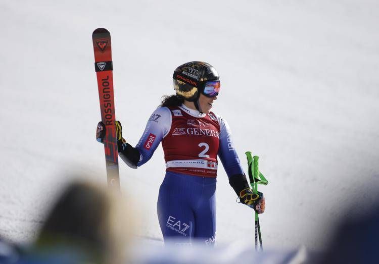 Coppa del mondo sci, Brignone quarta dopo prima manche gigante Sestriere