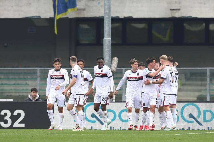 Verona Bologna 1 2, i rossoblù patiscono ma si issano al quinto posto