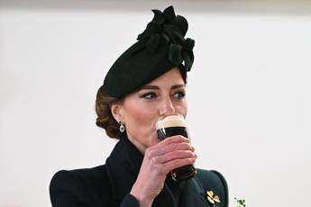 Kate Middleton, parata e Guinness nel giorno di San Patrizio  